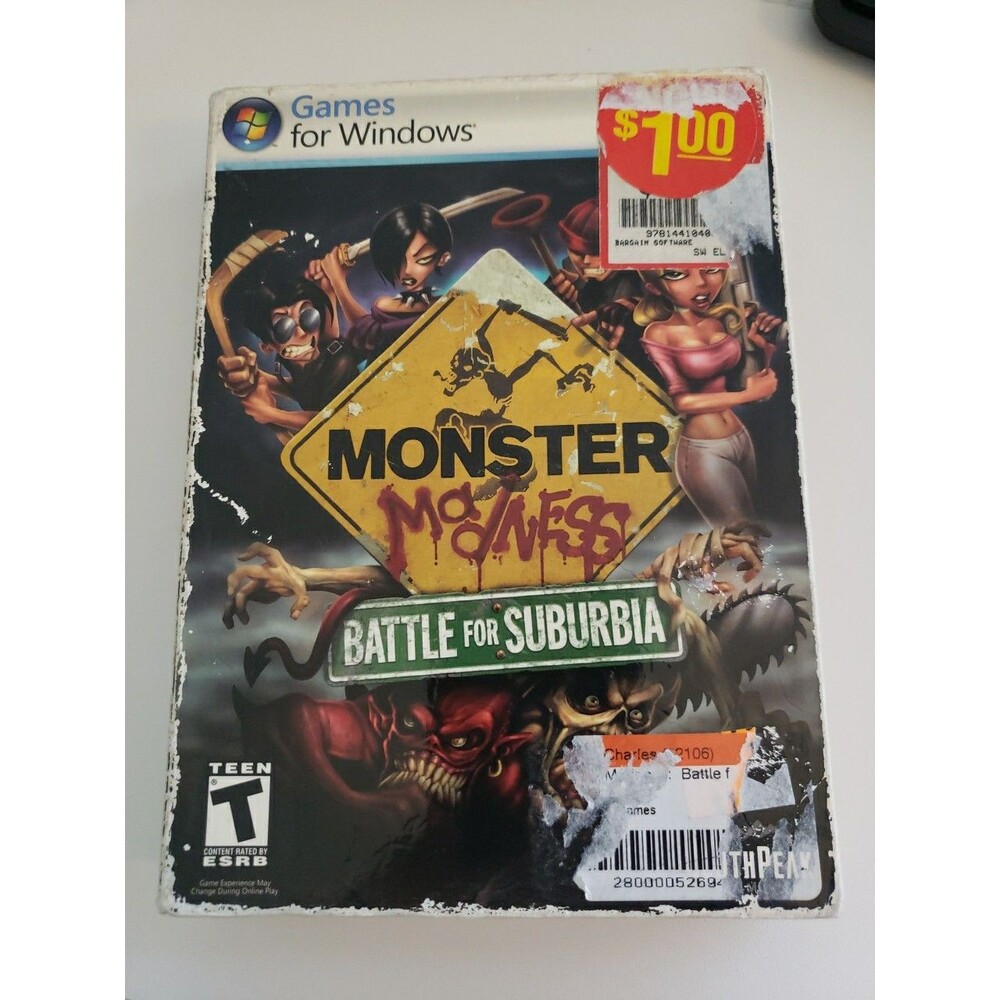 Monster Madness Battle for Suburbia PC game New Sealed Ships Fast